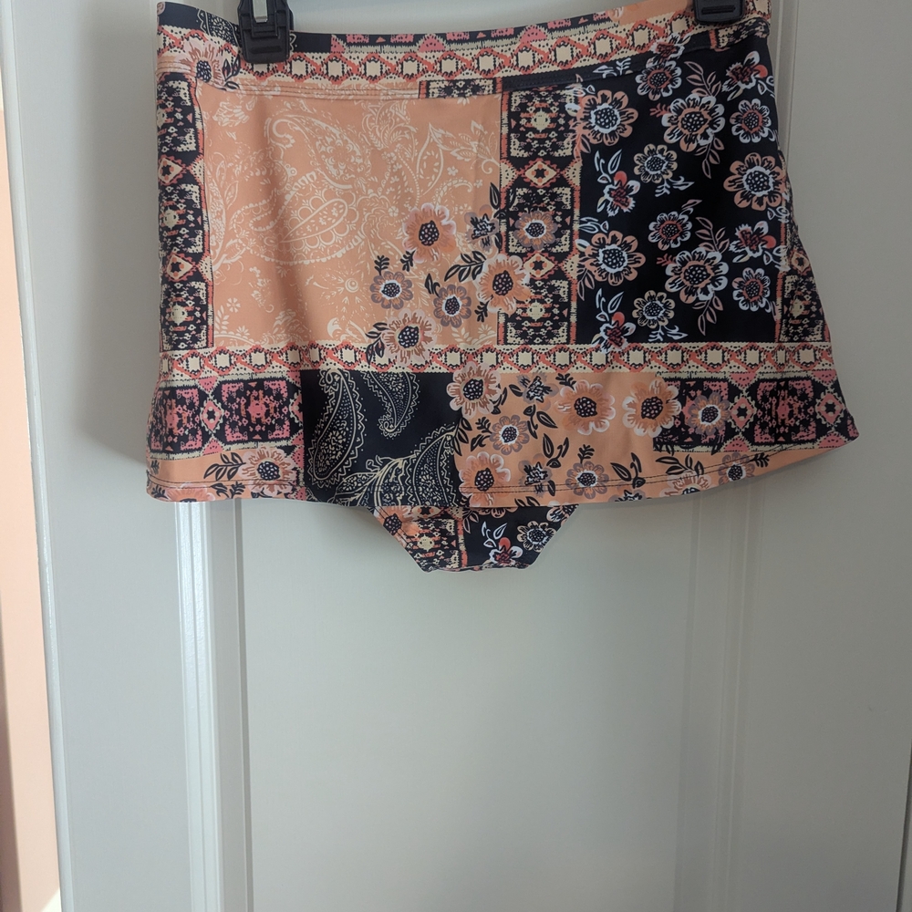 Floral Patchwork Swimsuit Never Worn